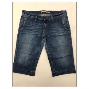 $60 JOES JEANS WOMENS DENIM BERMUDA SHORTS SIZE 31